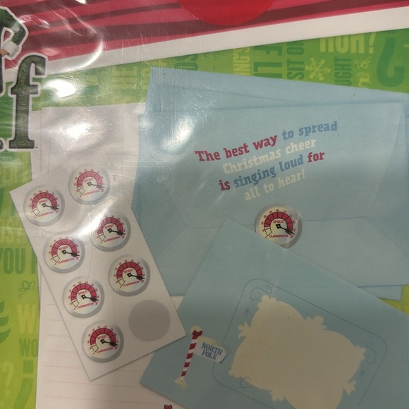 The Christmas Shoppe Letter Writing Set NWT - Picture 7 of 7